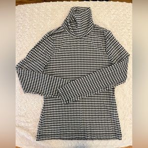 White House Black Market Mesh Turtleneck